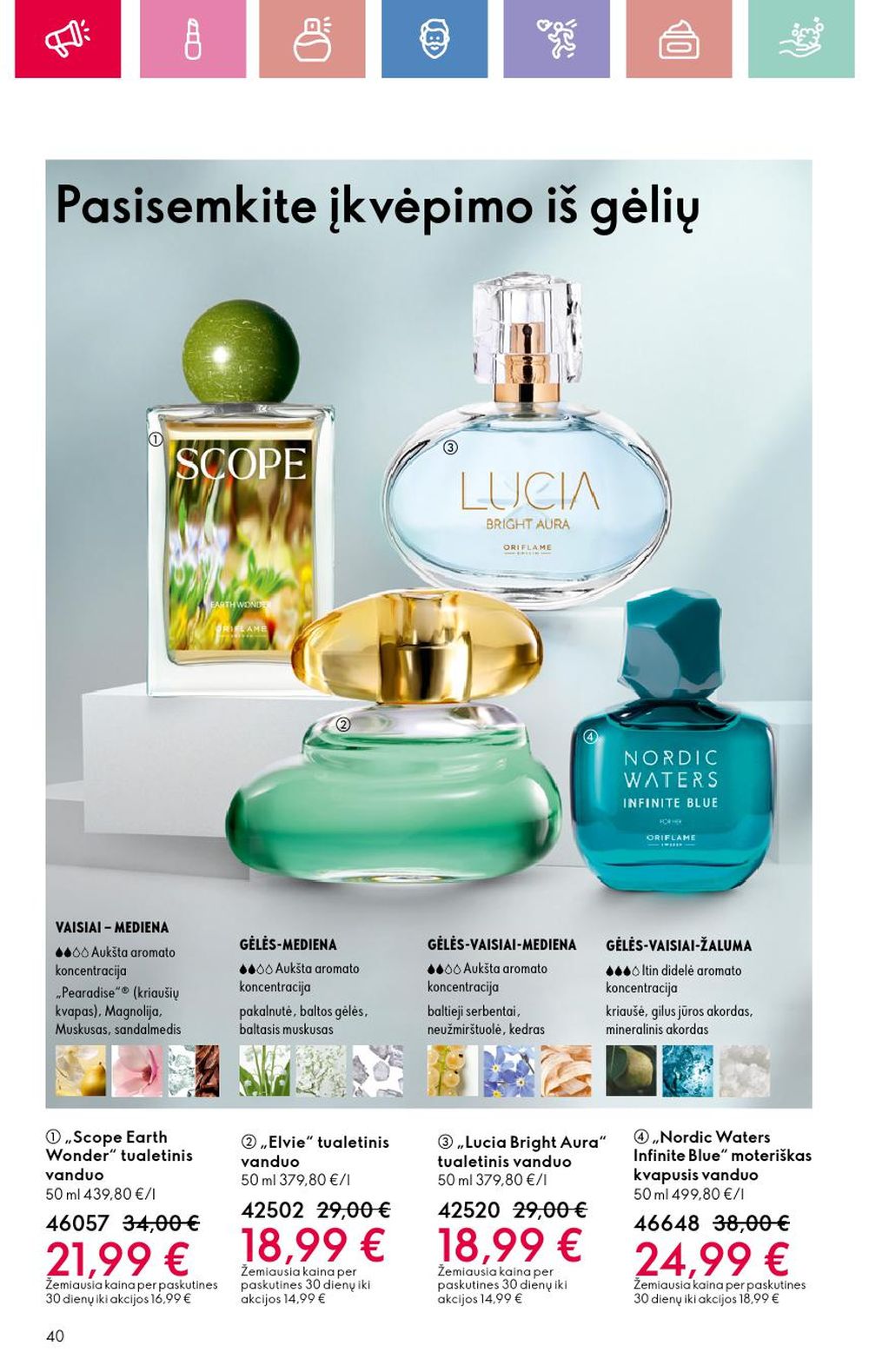 oriflame - ORIFLAME - Katalogas (2025 03 09 - 2025 03 29) - page: 40