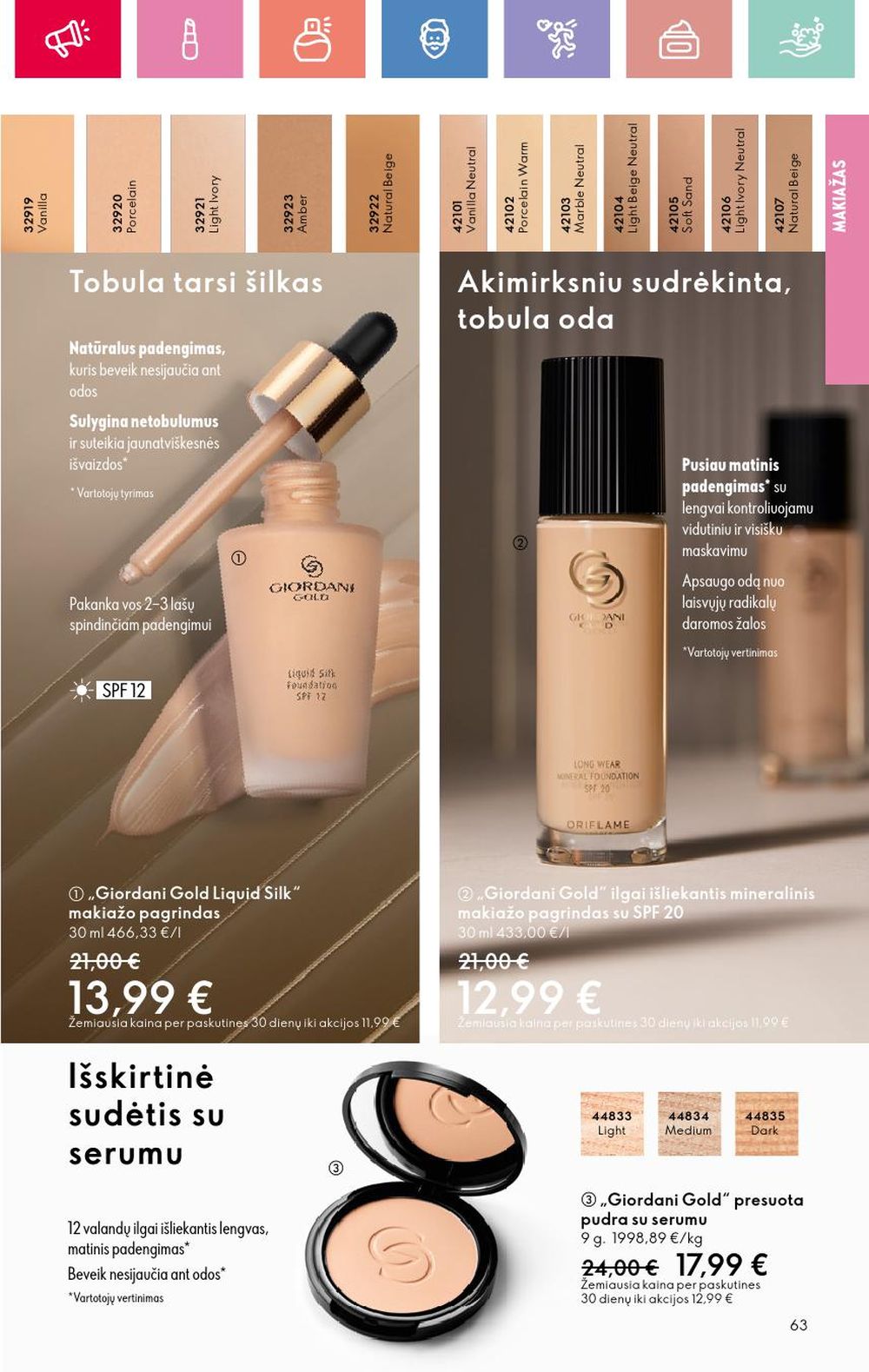 oriflame - ORIFLAME - Katalogas (2025 03 09 - 2025 03 29) - page: 63