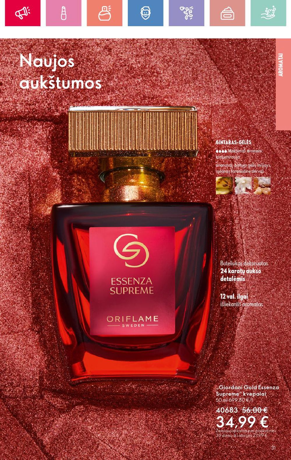 oriflame - ORIFLAME - Katalogas (2025 03 09 - 2025 03 29) - page: 31