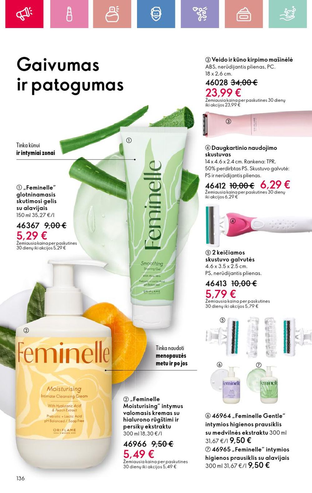 oriflame - ORIFLAME - Katalogas (2025 03 09 - 2025 03 29) - page: 136