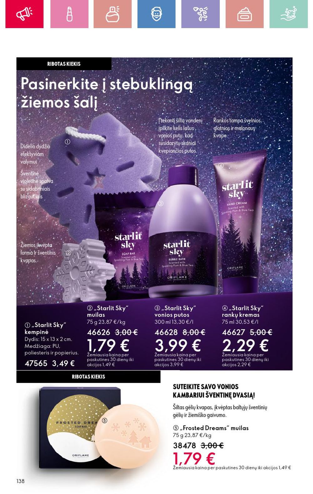 oriflame - ORIFLAME - Katalogas (2025 03 09 - 2025 03 29) - page: 138