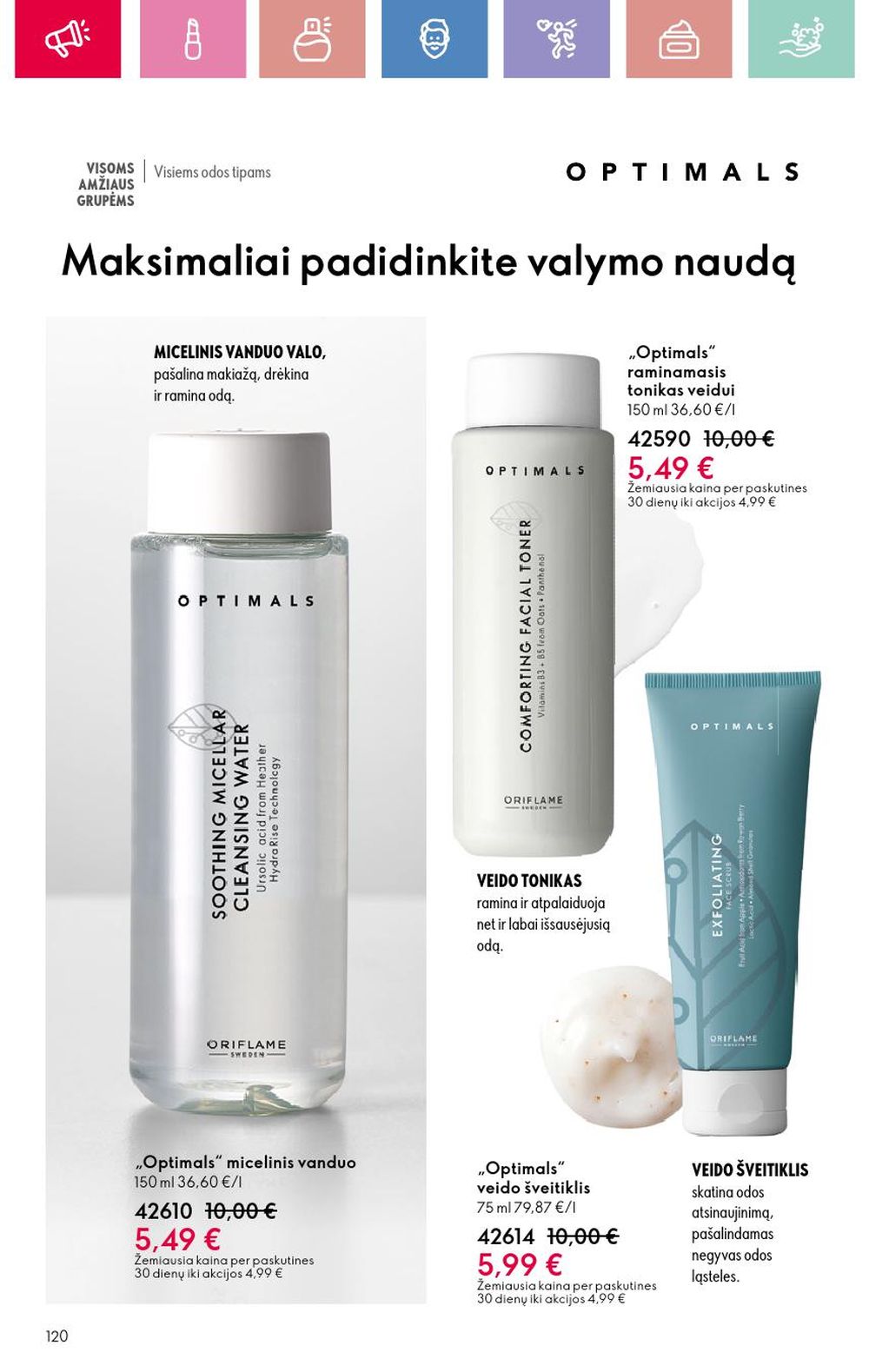 oriflame - ORIFLAME - Katalogas (2025 03 09 - 2025 03 29) - page: 120