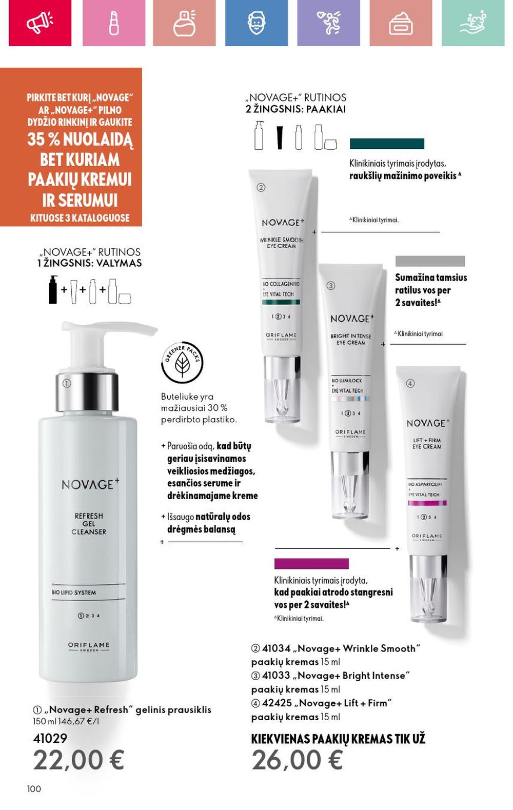 oriflame - ORIFLAME - Katalogas (2025 03 09 - 2025 03 29) - page: 100