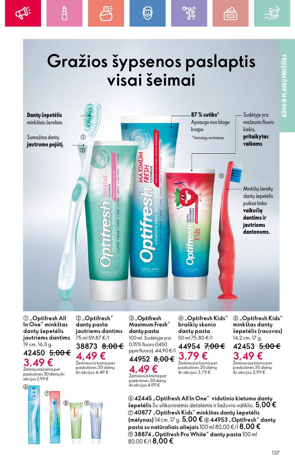 oriflame - ORIFLAME - Katalogas (2025 03 09 - 2025 03 29) - page: 137