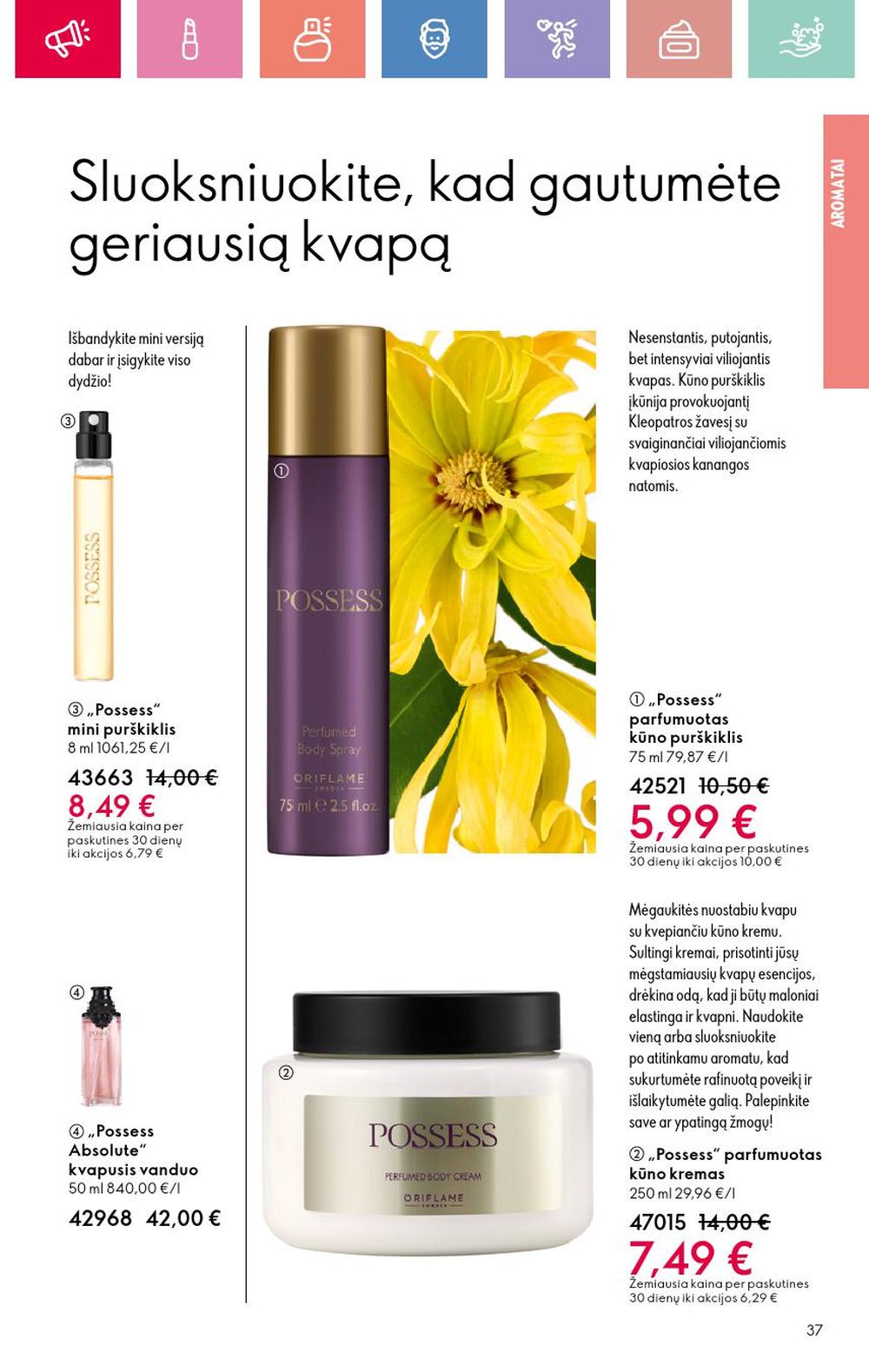 oriflame - ORIFLAME - Katalogas (2025 04 20 - 2025 05 10) - page: 37 oriflame - ORIFLAME - Katalogas (2025 04 20 - 2025 05 10) - page: 37