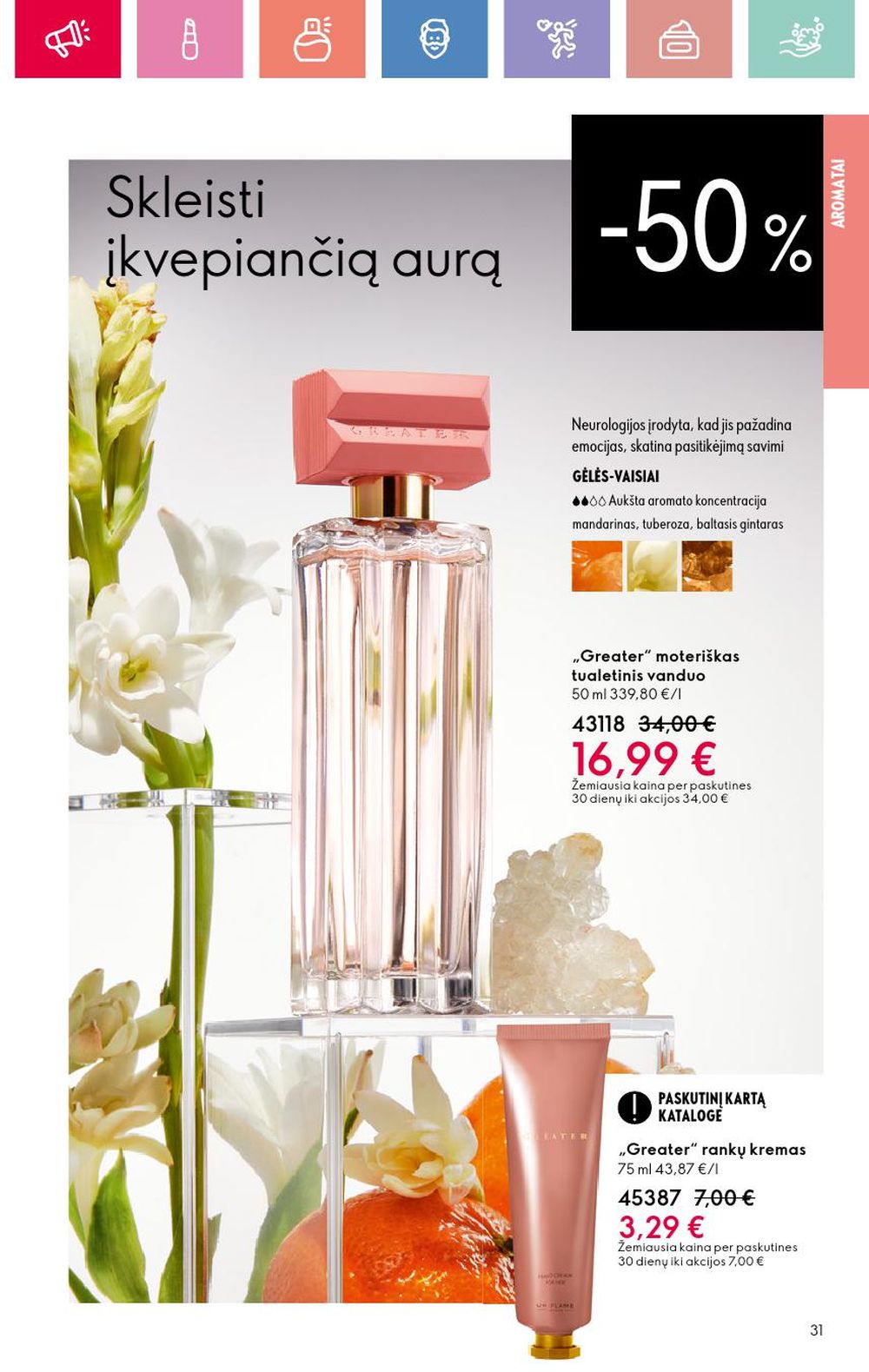 oriflame - ORIFLAME - Katalogas (2025 04 20 - 2025 05 10) - page: 31 oriflame - ORIFLAME - Katalogas (2025 04 20 - 2025 05 10) - page: 31