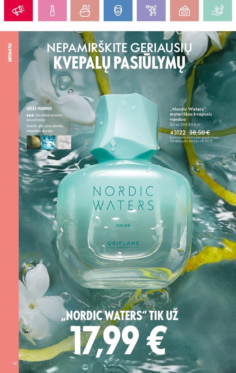 oriflame - ORIFLAME - Katalogas (2025 04 20 - 2025 05 10) - page: 40 oriflame - ORIFLAME - Katalogas (2025 04 20 - 2025 05 10) - page: 40
