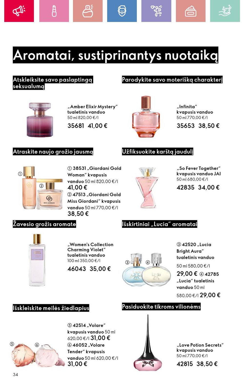 oriflame - ORIFLAME - Katalogas (2025 04 20 - 2025 05 10) - page: 34 oriflame - ORIFLAME - Katalogas (2025 04 20 - 2025 05 10) - page: 34