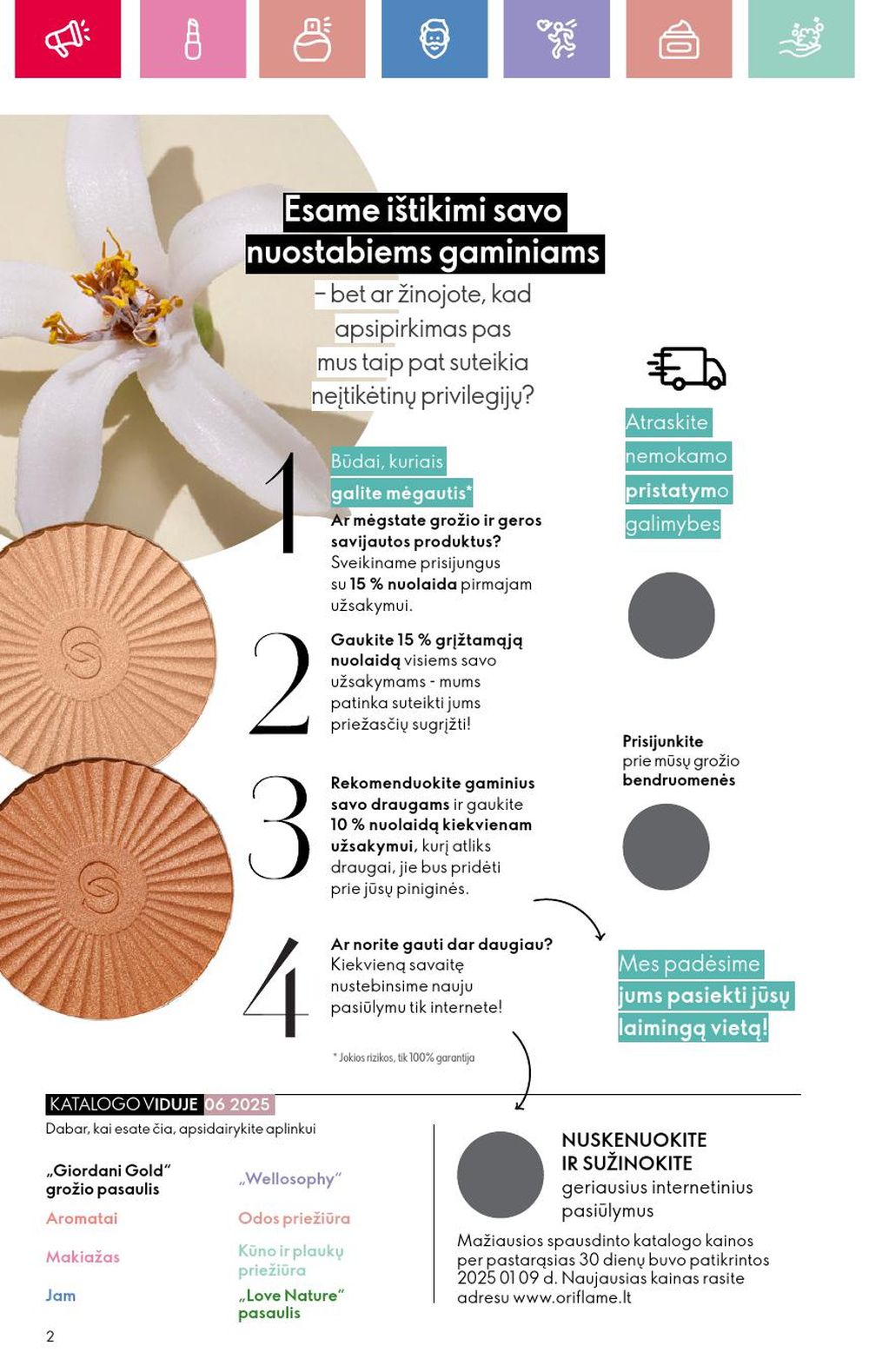 oriflame - ORIFLAME - Katalogas (2025 04 20 - 2025 05 10) - page: 2 oriflame - ORIFLAME - Katalogas (2025 04 20 - 2025 05 10) - page: 2