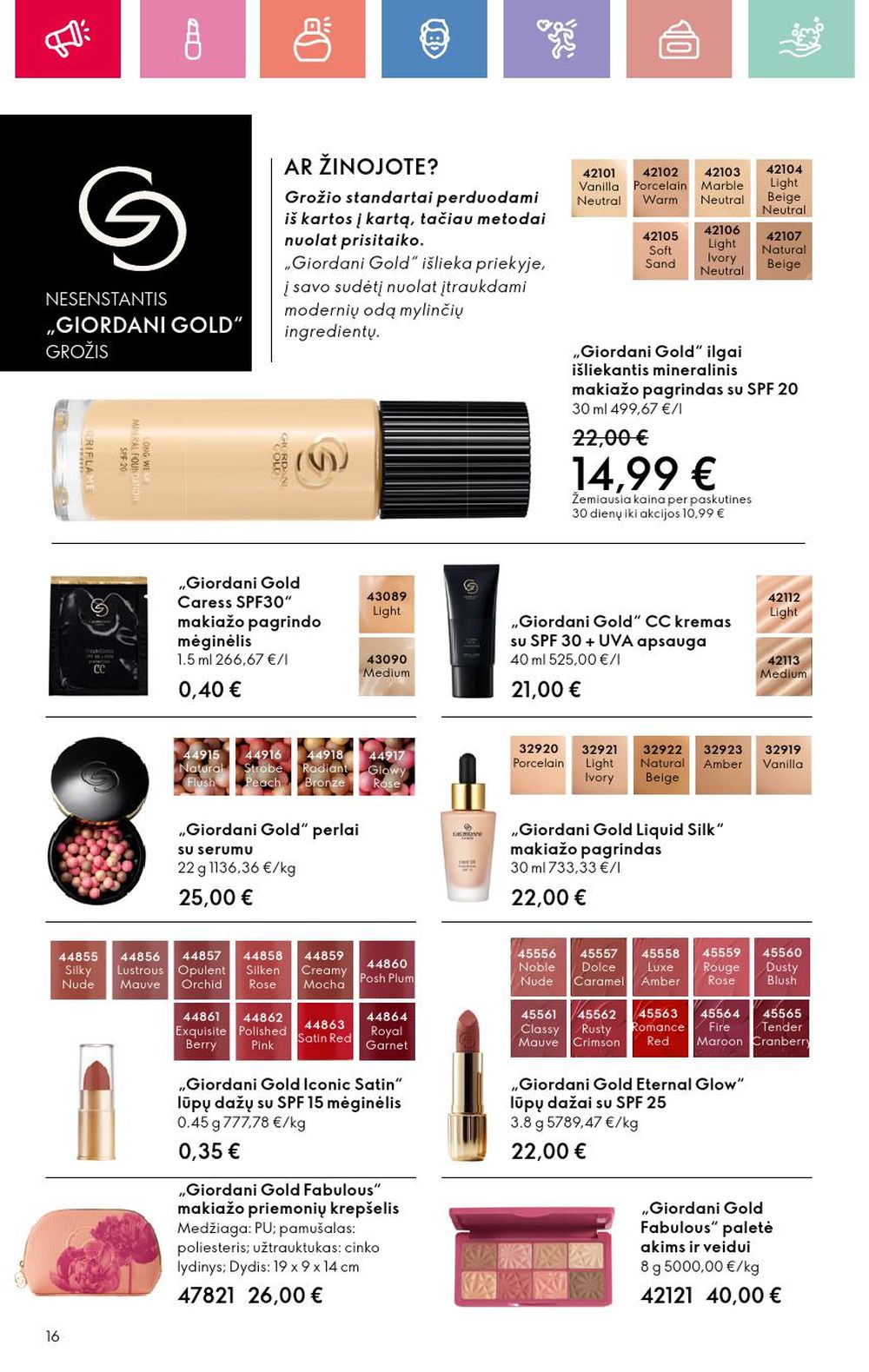 oriflame - ORIFLAME - Katalogas (2025 04 20 - 2025 05 10) - page: 16 oriflame - ORIFLAME - Katalogas (2025 04 20 - 2025 05 10) - page: 16