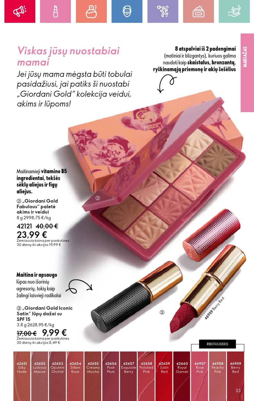 oriflame - ORIFLAME - Katalogas (2025 05 11 - 2025 05 31) - page: 33 oriflame - ORIFLAME - Katalogas (2025 05 11 - 2025 05 31) - page: 33