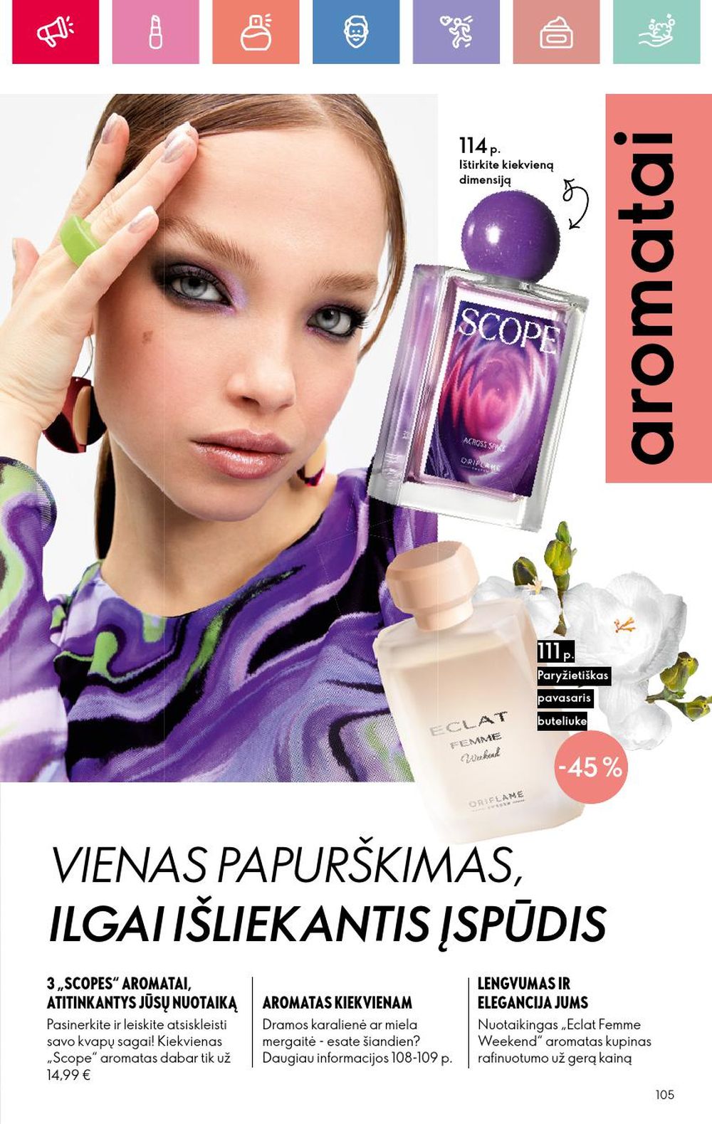oriflame - ORIFLAME - Katalogas (2025 05 11 - 2025 05 31) - page: 105 oriflame - ORIFLAME - Katalogas (2025 05 11 - 2025 05 31) - page: 105