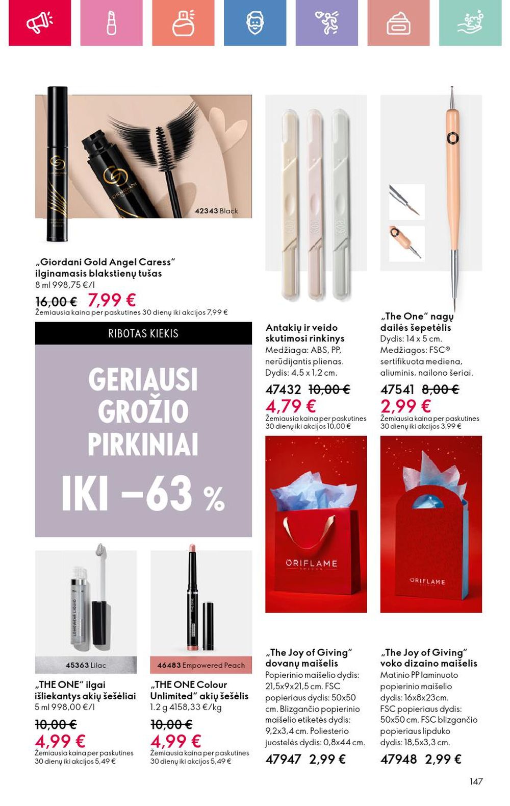 oriflame - ORIFLAME - Katalogas (2025 05 11 - 2025 05 31) - page: 147 oriflame - ORIFLAME - Katalogas (2025 05 11 - 2025 05 31) - page: 147