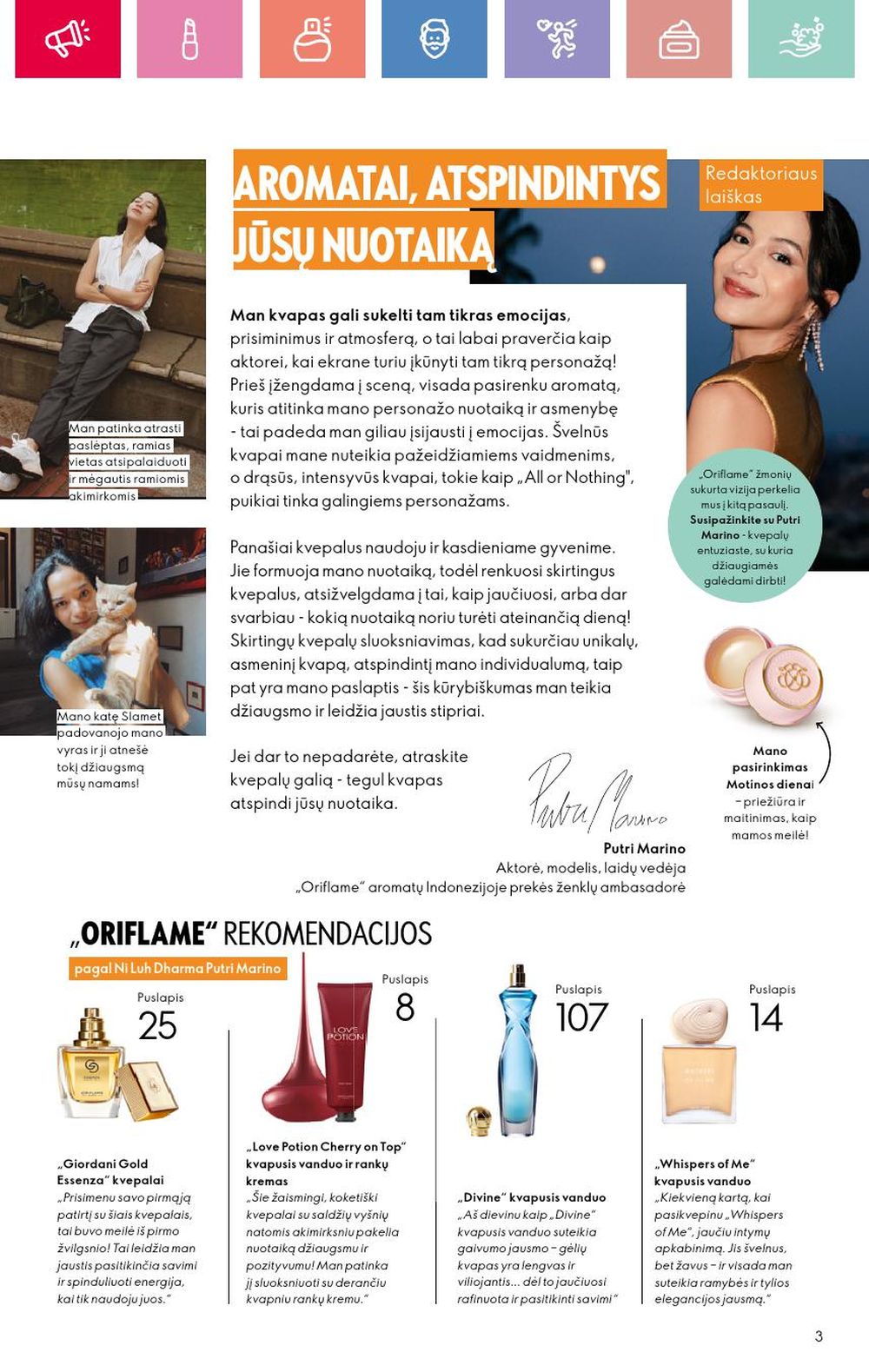 oriflame - ORIFLAME - Katalogas (2025 05 11 - 2025 05 31) - page: 3 oriflame - ORIFLAME - Katalogas (2025 05 11 - 2025 05 31) - page: 3