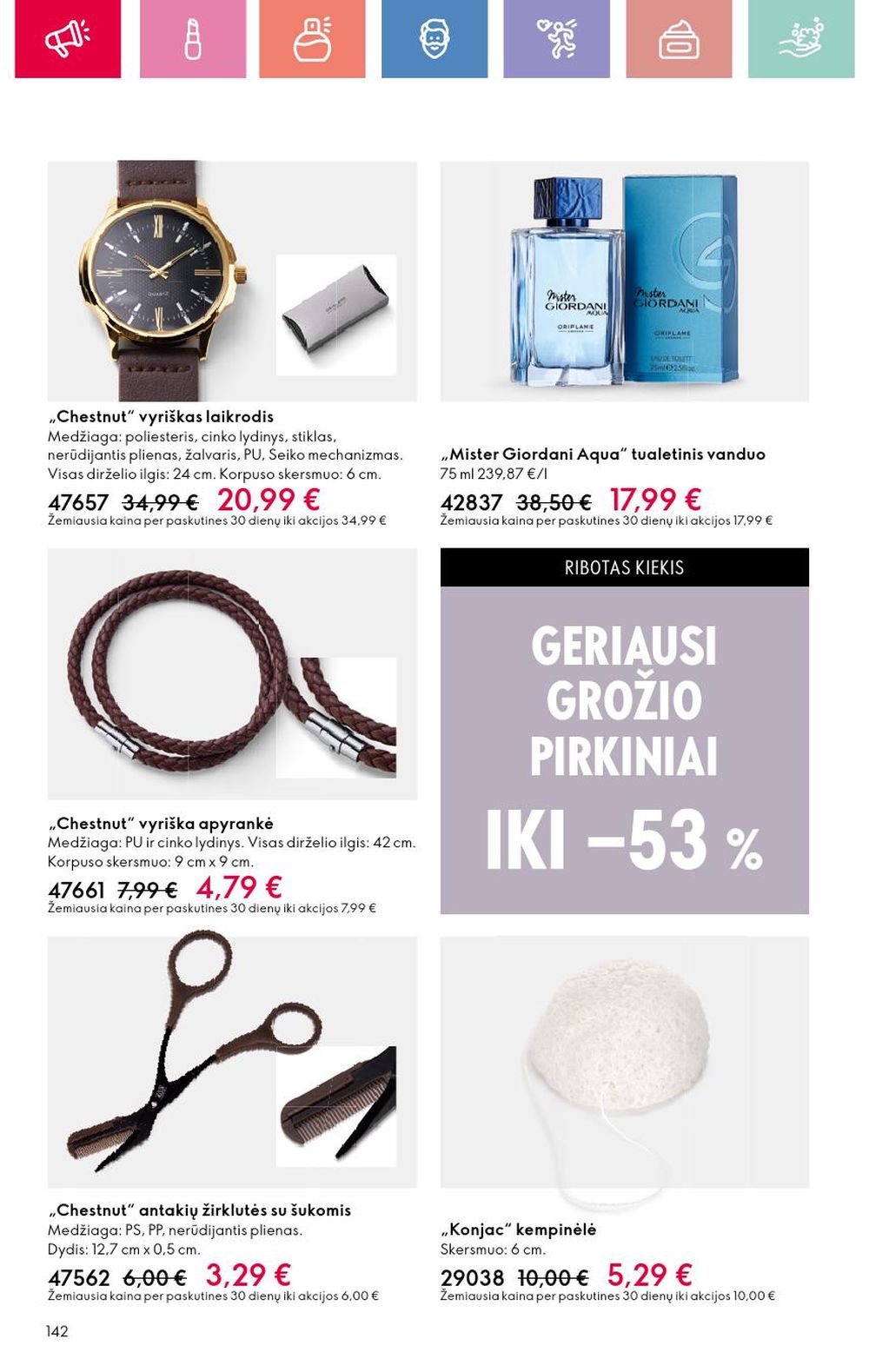 oriflame - ORIFLAME - Katalogas (2025 05 11 - 2025 05 31) - page: 142 oriflame - ORIFLAME - Katalogas (2025 05 11 - 2025 05 31) - page: 142
