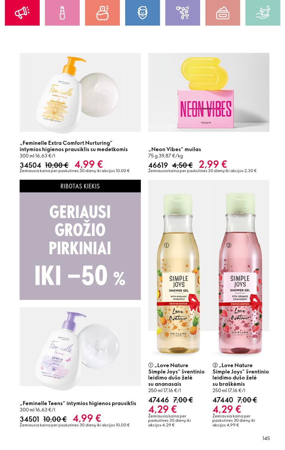 oriflame - ORIFLAME - Katalogas (2025 05 11 - 2025 05 31) - page: 145 oriflame - ORIFLAME - Katalogas (2025 05 11 - 2025 05 31) - page: 145