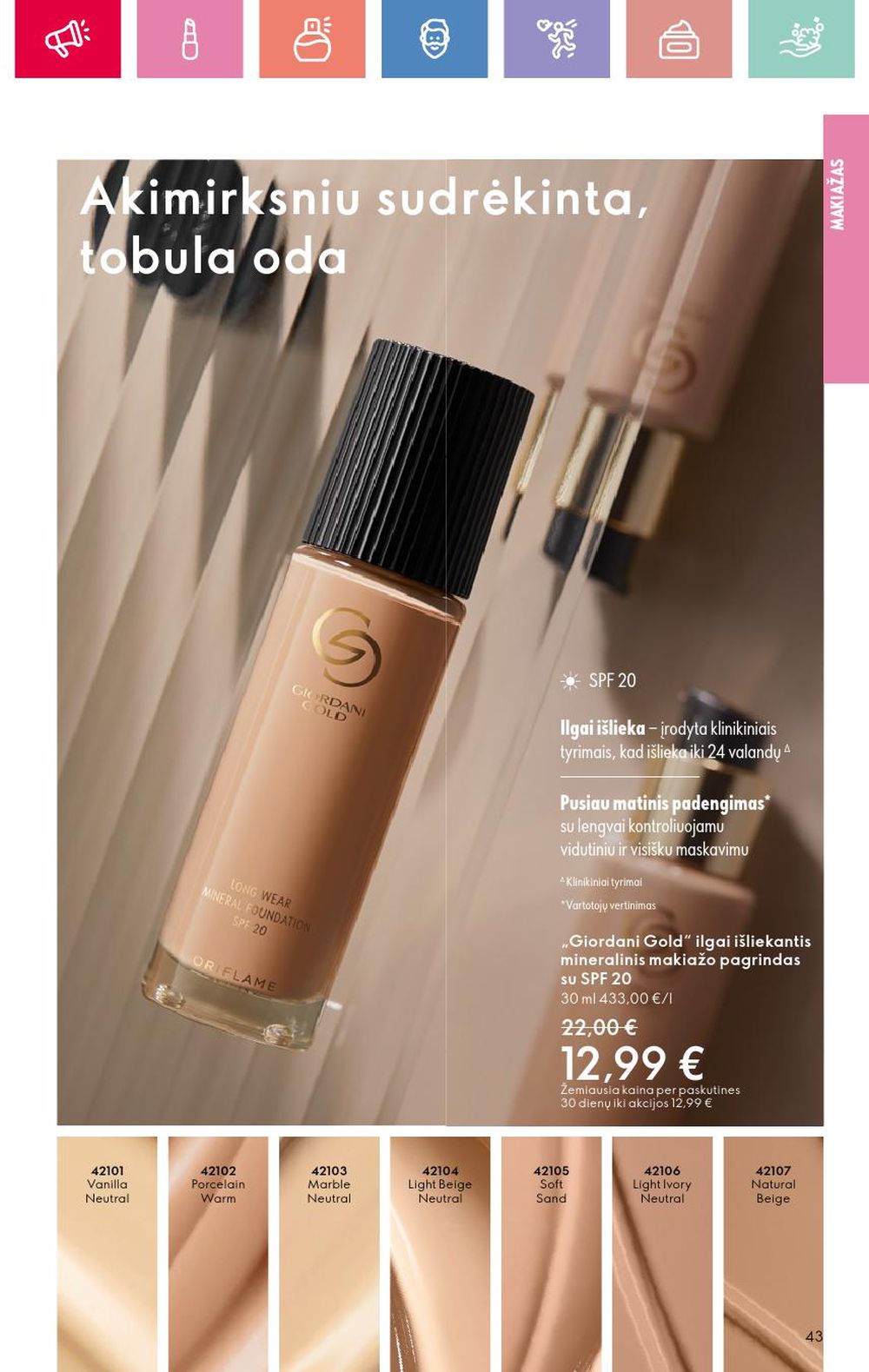 oriflame - ORIFLAME - Katalogas (2025 06 01 - 2025 06 21) - page: 43 oriflame - ORIFLAME - Katalogas (2025 06 01 - 2025 06 21) - page: 43