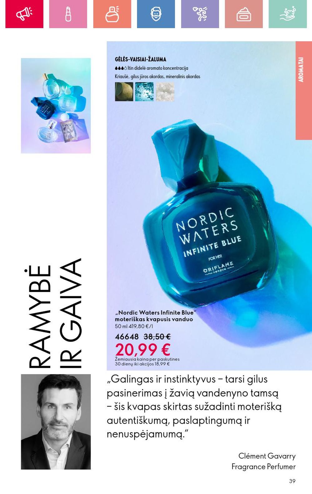 oriflame - ORIFLAME - Katalogas (2025 06 01 - 2025 06 21) - page: 39 oriflame - ORIFLAME - Katalogas (2025 06 01 - 2025 06 21) - page: 39