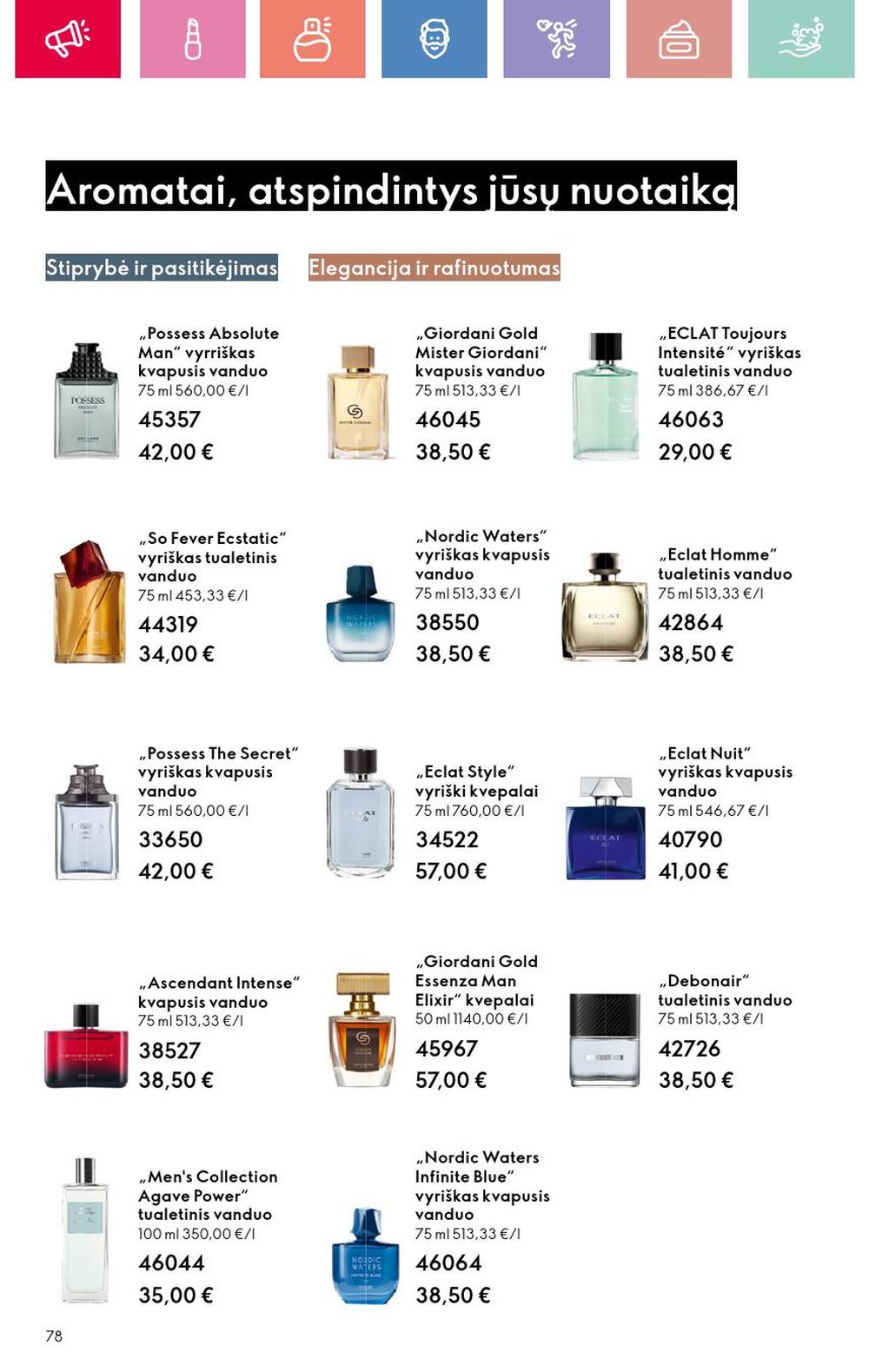 oriflame - ORIFLAME - Katalogas (2025 06 01 - 2025 06 21) - page: 78 oriflame - ORIFLAME - Katalogas (2025 06 01 - 2025 06 21) - page: 78