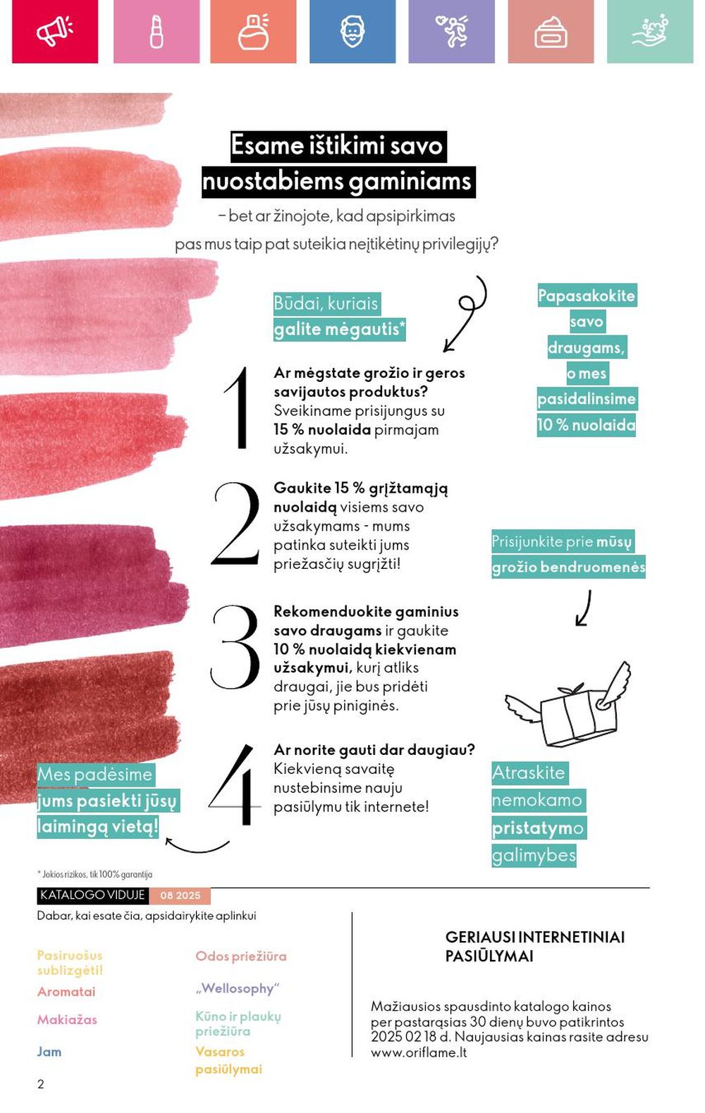 oriflame - ORIFLAME - Katalogas (2025 06 01 - 2025 06 21) - page: 2 oriflame - ORIFLAME - Katalogas (2025 06 01 - 2025 06 21) - page: 2