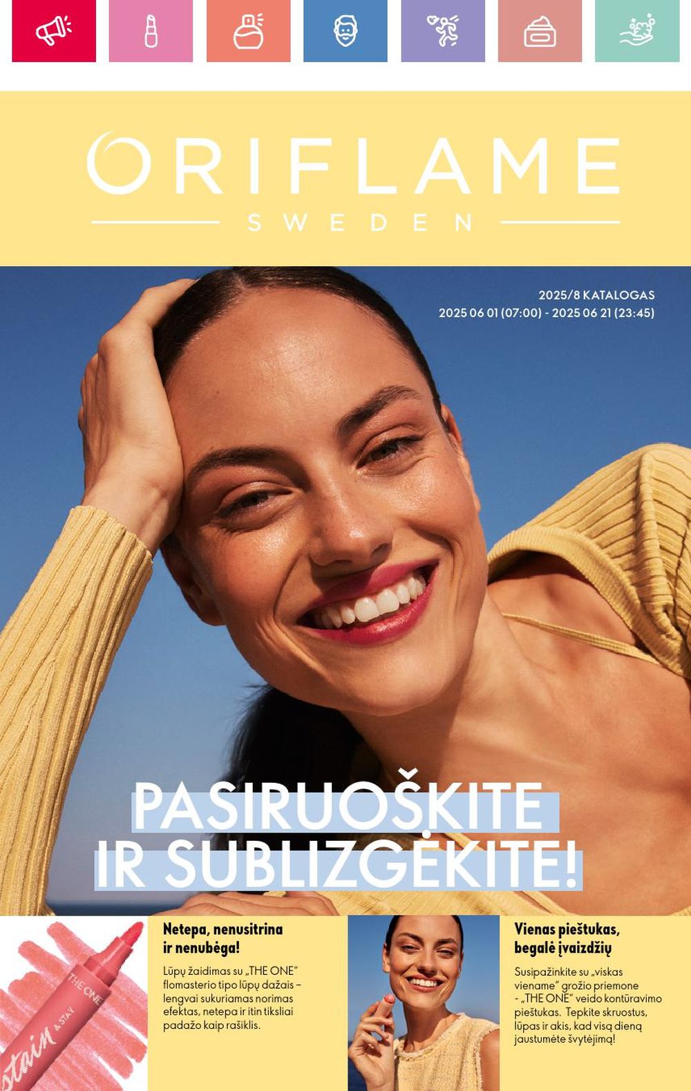 oriflame - ORIFLAME - Katalogas (2025 06 01 - 2025 06 21)