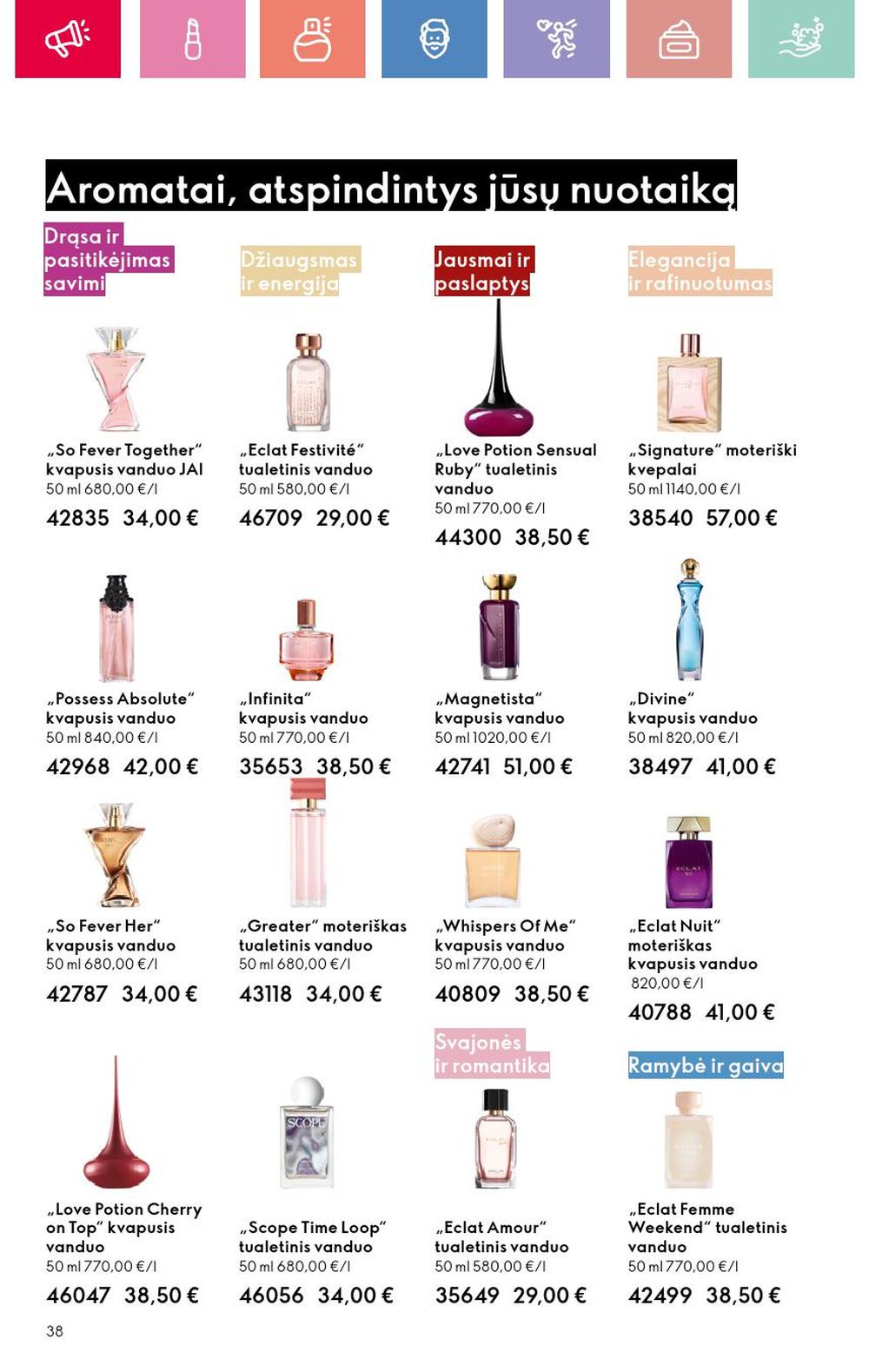 oriflame - ORIFLAME - Katalogas (2025 06 01 - 2025 06 21) - page: 38 oriflame - ORIFLAME - Katalogas (2025 06 01 - 2025 06 21) - page: 38