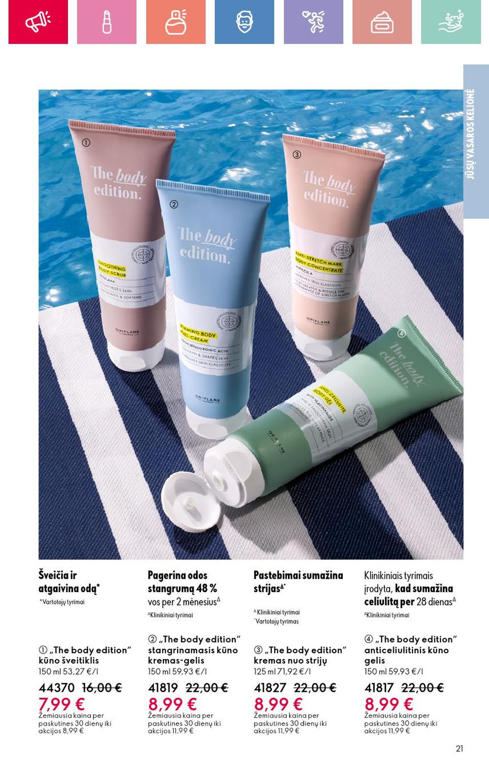 oriflame - ORIFLAME - Katalogas (2025 06 22 - 2025 07 12) - page: 21
