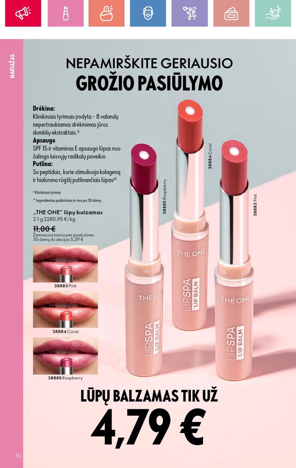 oriflame - ORIFLAME - Katalogas (2025 06 22 - 2025 07 12) - page: 92