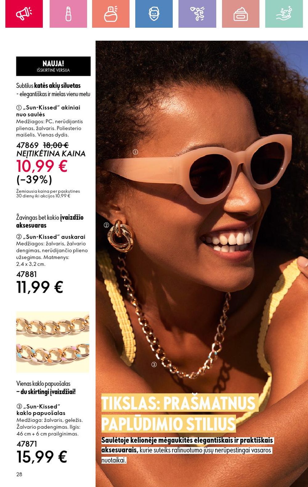 oriflame - ORIFLAME - Katalogas (2025 06 22 - 2025 07 12) - page: 28