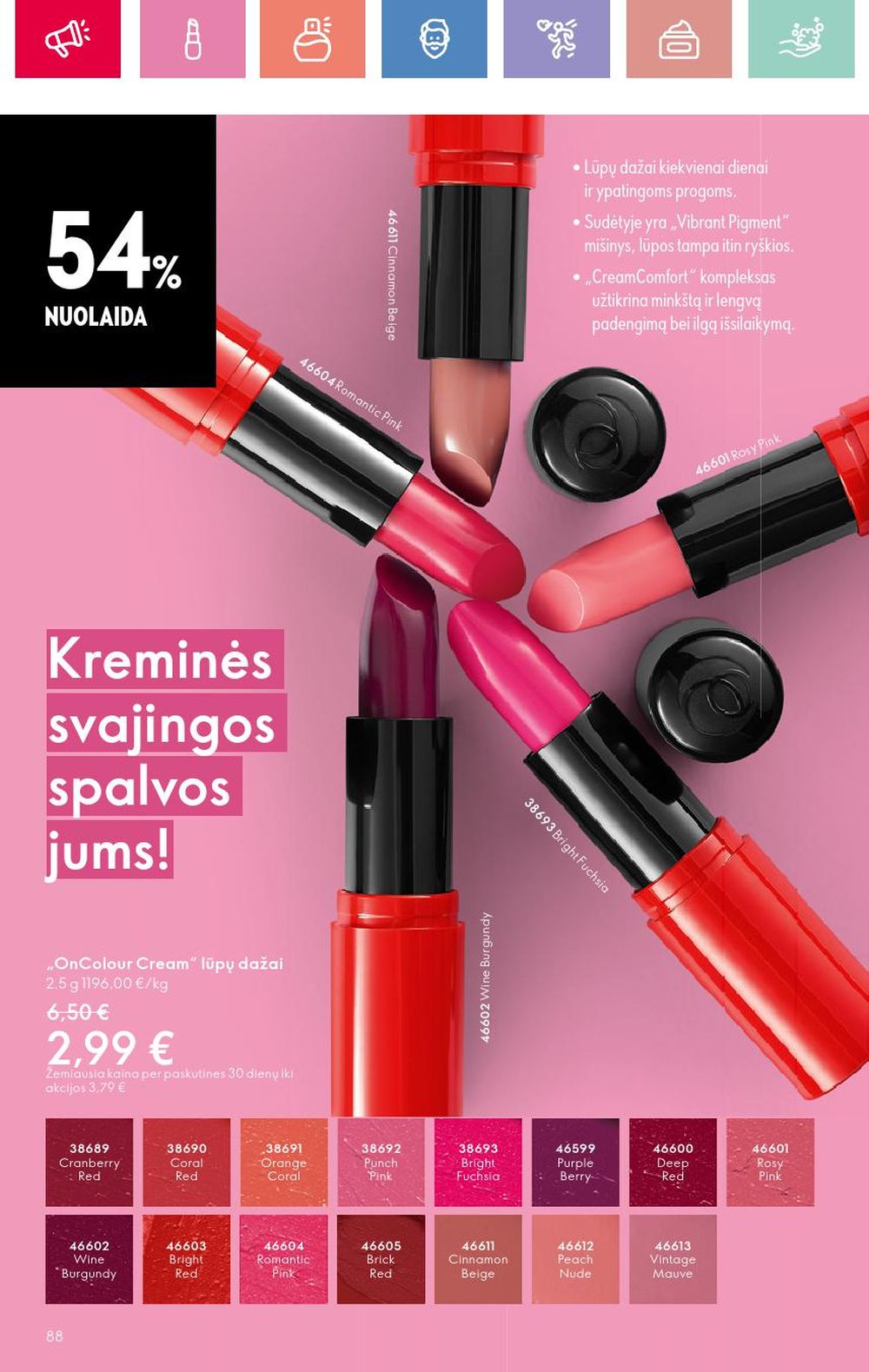 oriflame - ORIFLAME - Katalogas (2025 06 22 - 2025 07 12) - page: 88