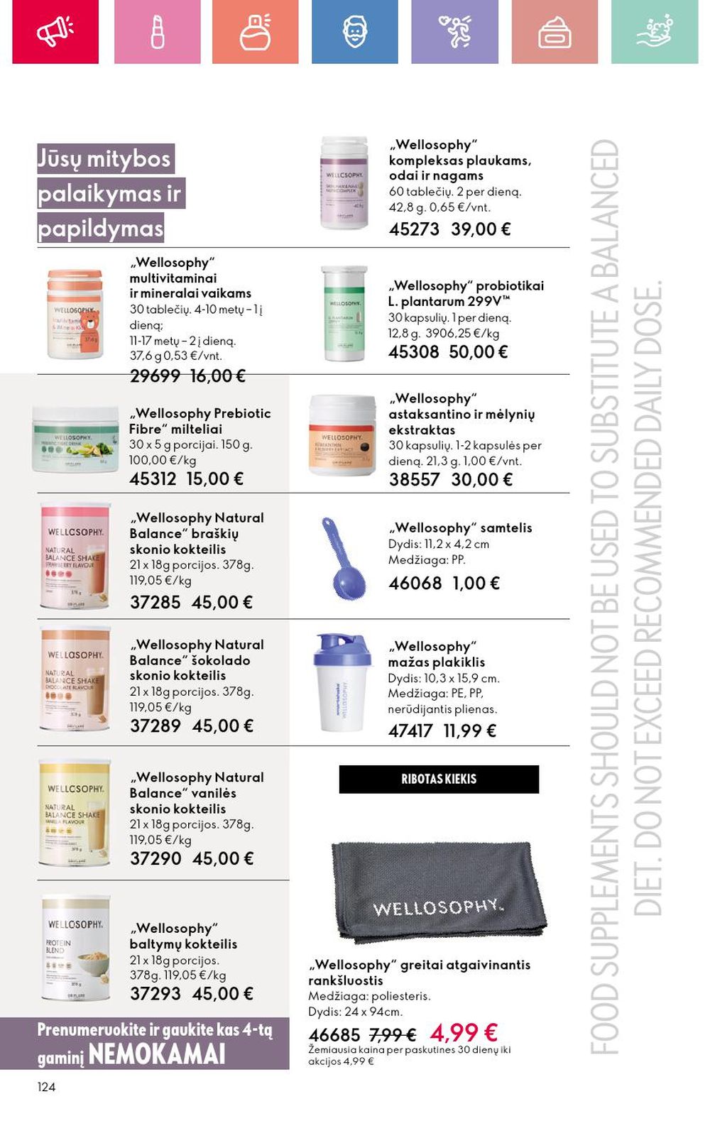 oriflame - ORIFLAME - Katalogas (2025 06 22 - 2025 07 12) - page: 124