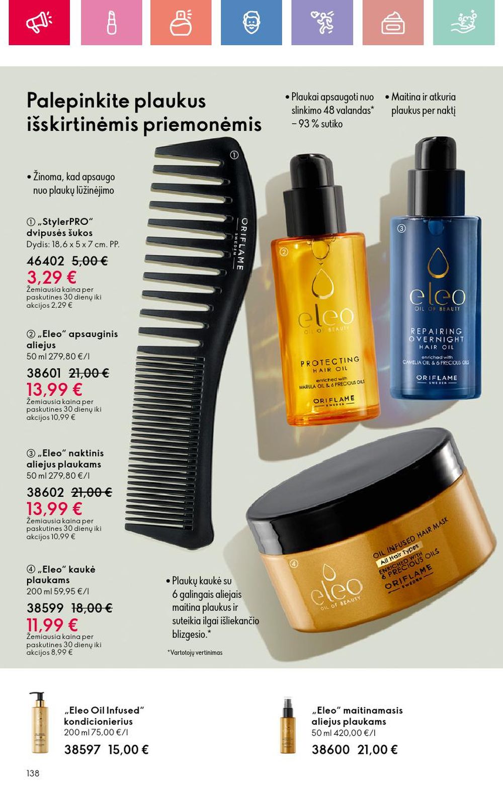 oriflame - ORIFLAME - Katalogas (2025 06 22 - 2025 07 12) - page: 138