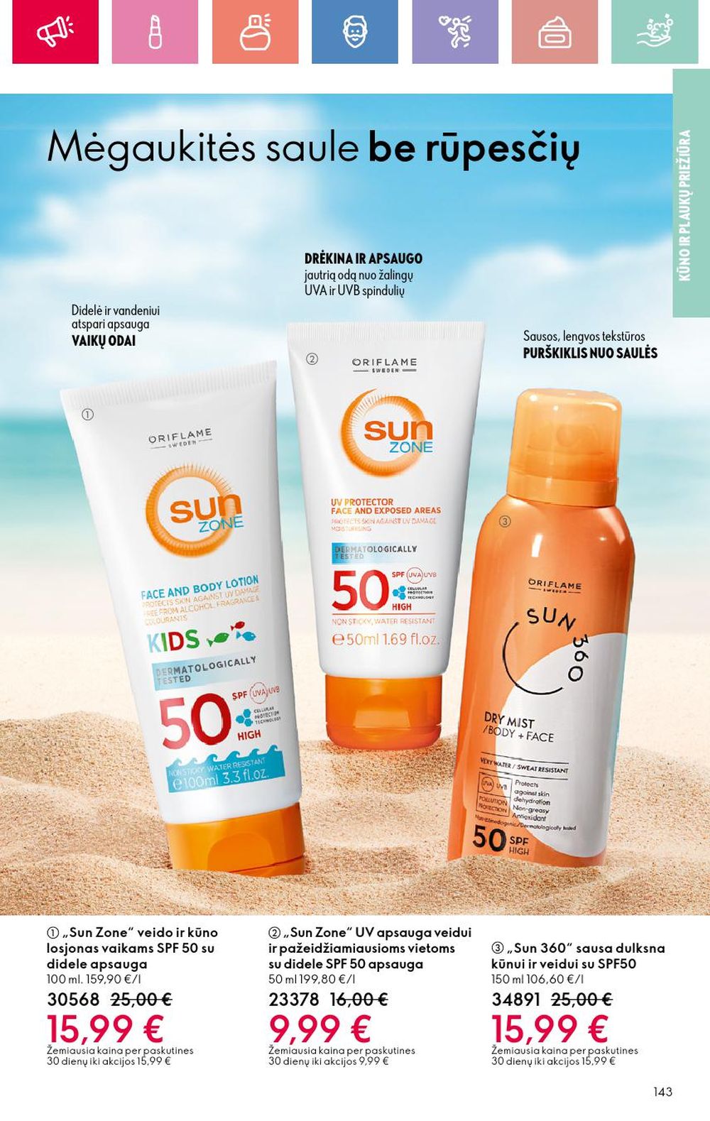oriflame - ORIFLAME - Katalogas (2025 06 22 - 2025 07 12) - page: 143