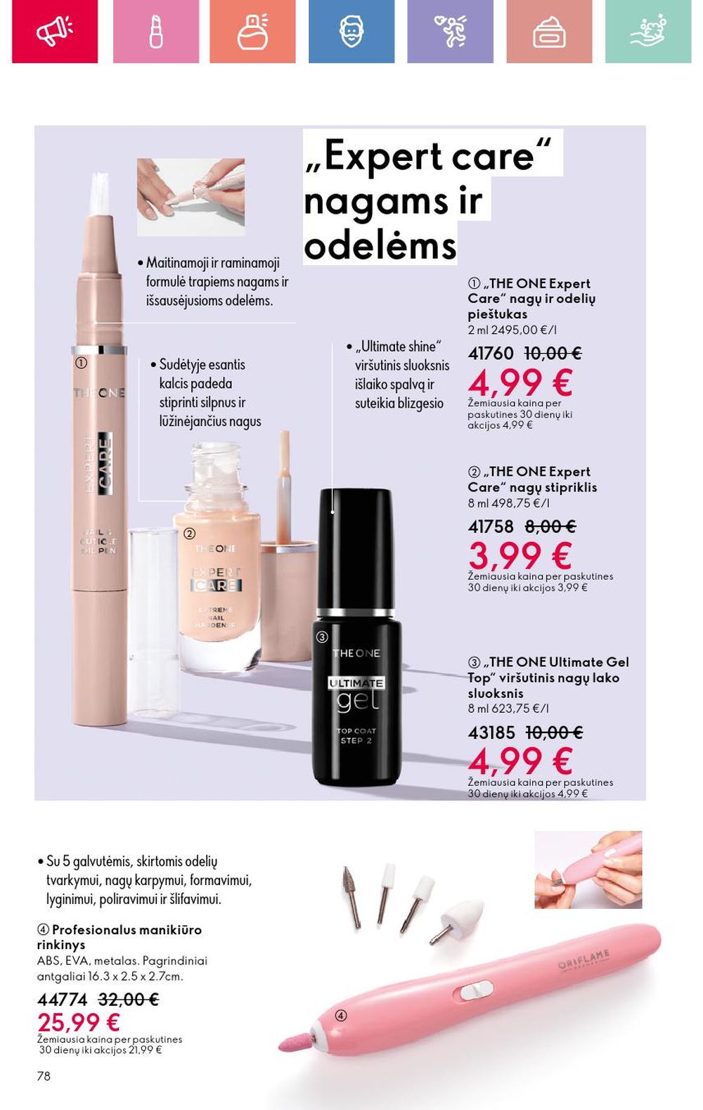 oriflame - ORIFLAME - Katalogas (2025 06 22 - 2025 07 12) - page: 78