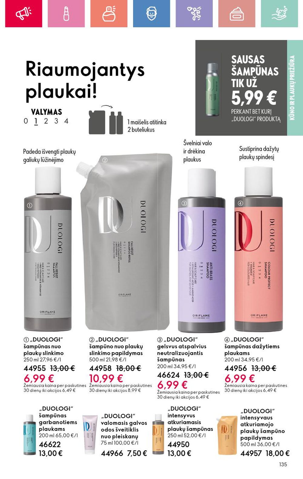 oriflame - ORIFLAME - Katalogas (2025 06 22 - 2025 07 12) - page: 135