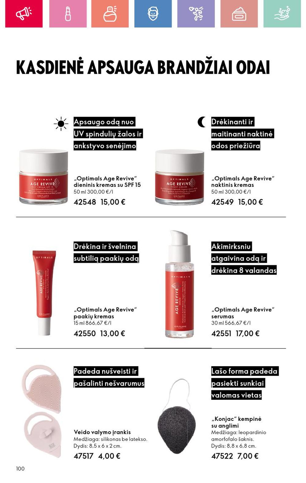 oriflame - ORIFLAME - Katalogas (2025 06 22 - 2025 07 12) - page: 100