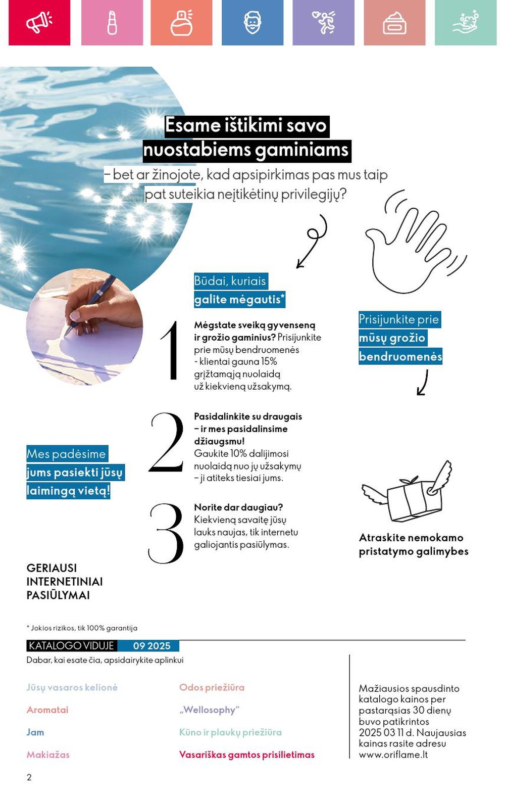 oriflame - ORIFLAME - Katalogas (2025 06 22 - 2025 07 12) - page: 2