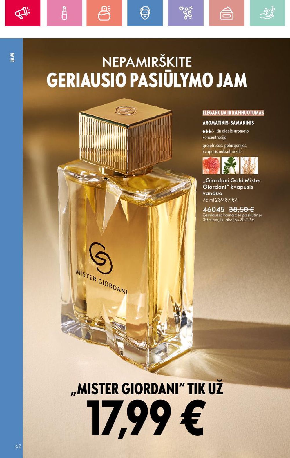 oriflame - ORIFLAME - Katalogas (2025 06 22 - 2025 07 12) - page: 62
