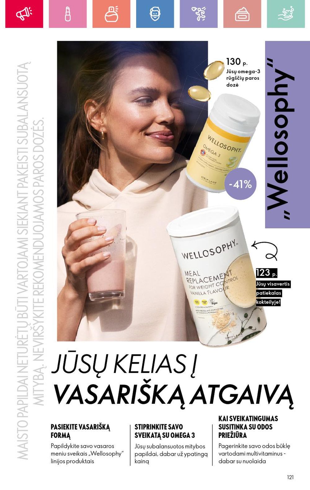 oriflame - ORIFLAME - Katalogas (2025 06 22 - 2025 07 12) - page: 121