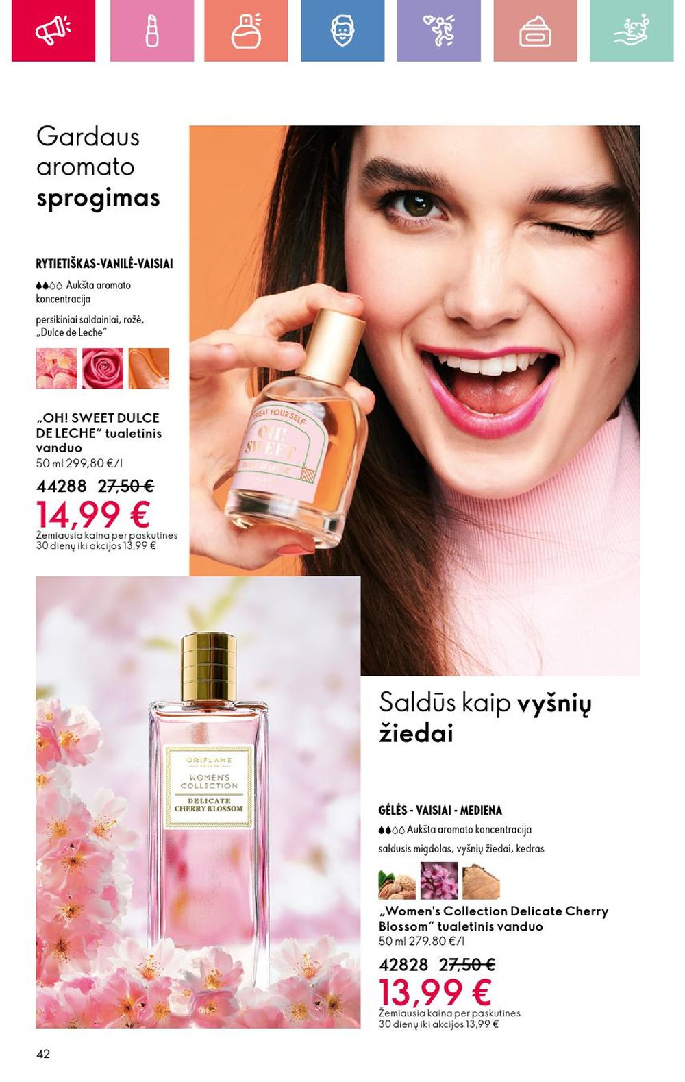 oriflame - ORIFLAME - Katalogas (2025 06 22 - 2025 07 12) - page: 42