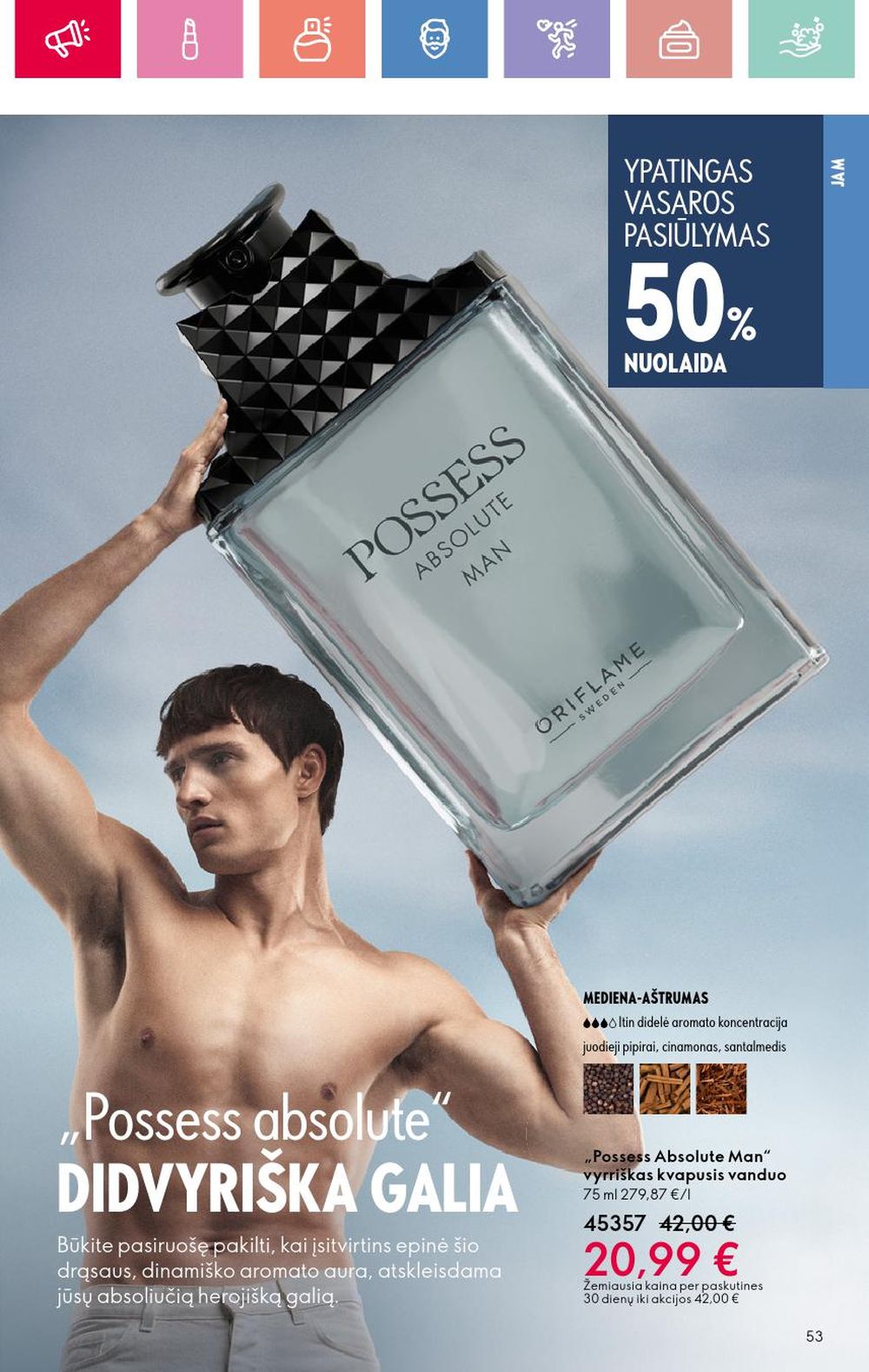 oriflame - ORIFLAME - Katalogas (2025 06 22 - 2025 07 12) - page: 53