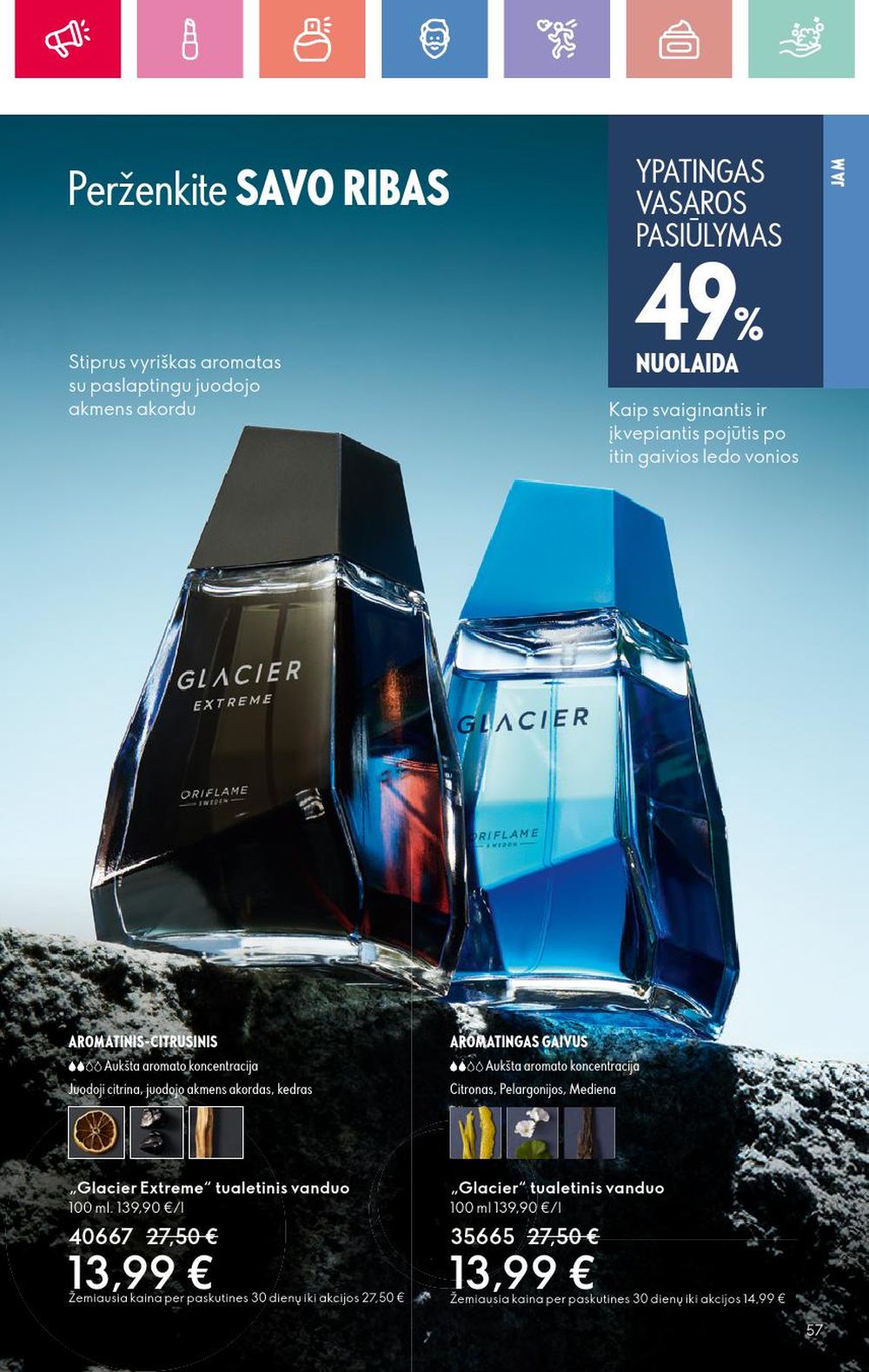 oriflame - ORIFLAME - Katalogas (2025 06 22 - 2025 07 12) - page: 57