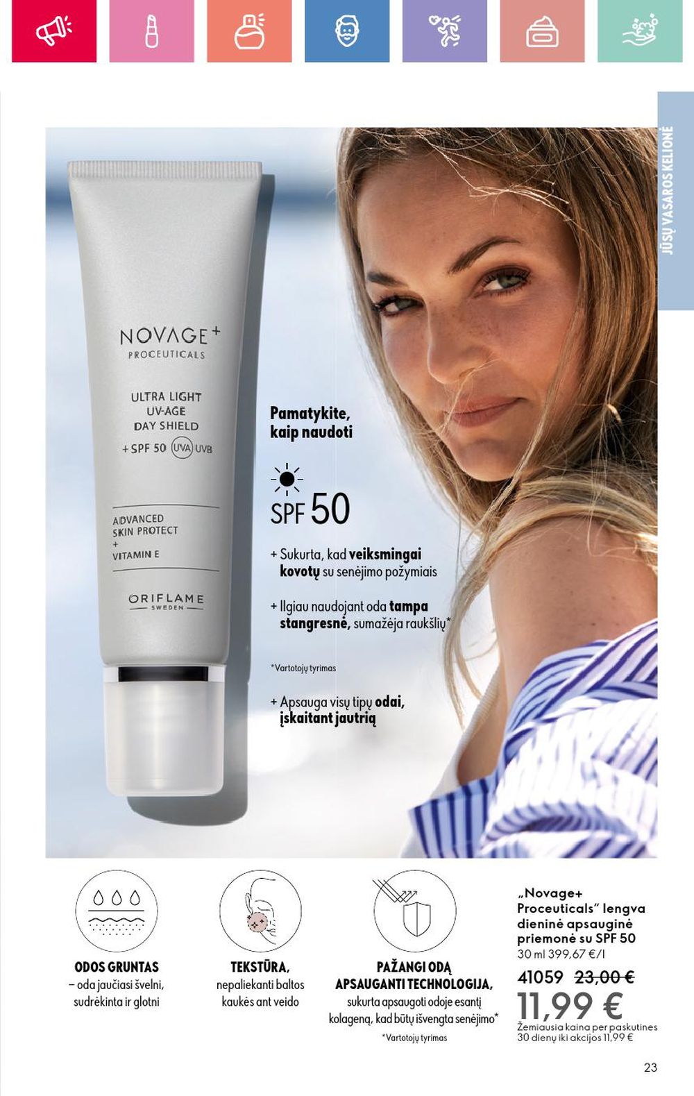 oriflame - ORIFLAME - Katalogas (2025 06 22 - 2025 07 12) - page: 23