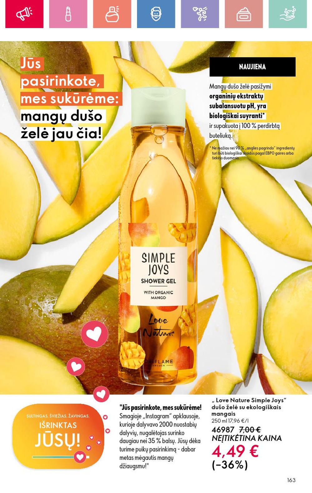 oriflame - ORIFLAME - Katalogas (2025 06 22 - 2025 07 12) - page: 163