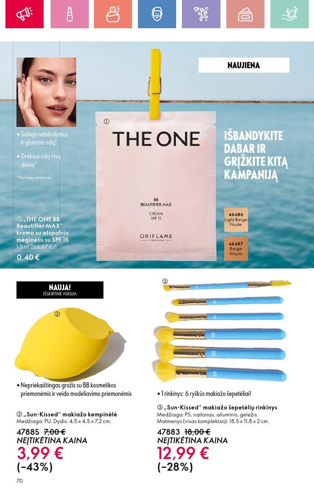 oriflame - ORIFLAME - Katalogas (2025 06 22 - 2025 07 12) - page: 70