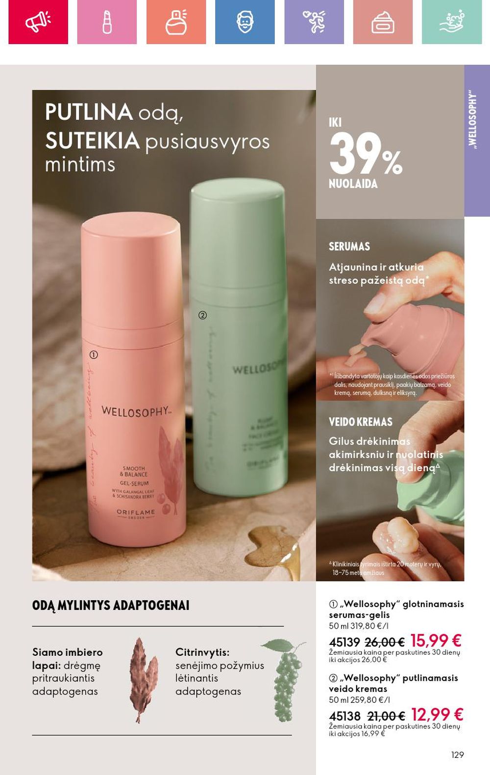 oriflame - ORIFLAME - Katalogas (2025 06 22 - 2025 07 12) - page: 129