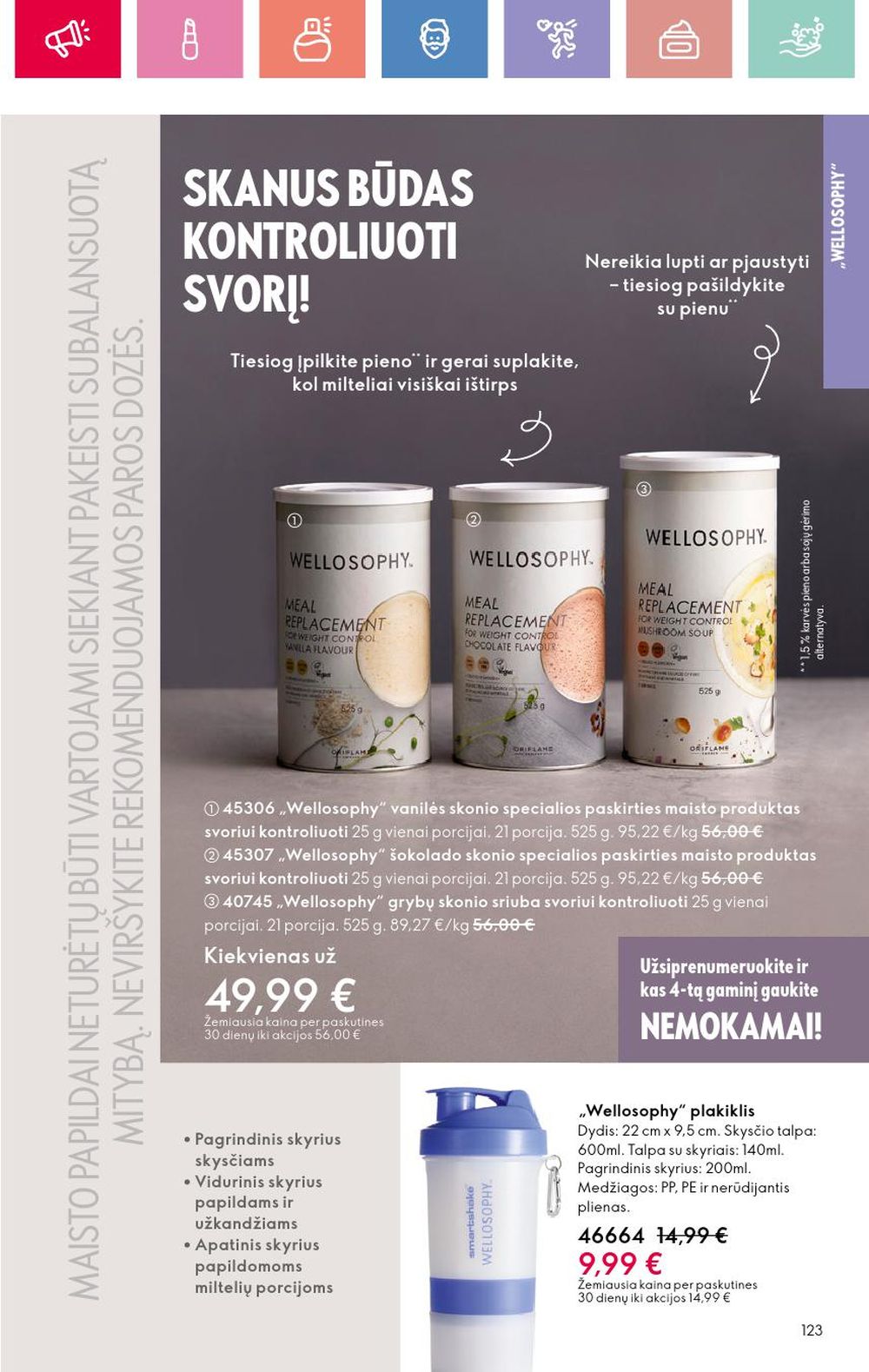 oriflame - ORIFLAME - Katalogas (2025 06 22 - 2025 07 12) - page: 123