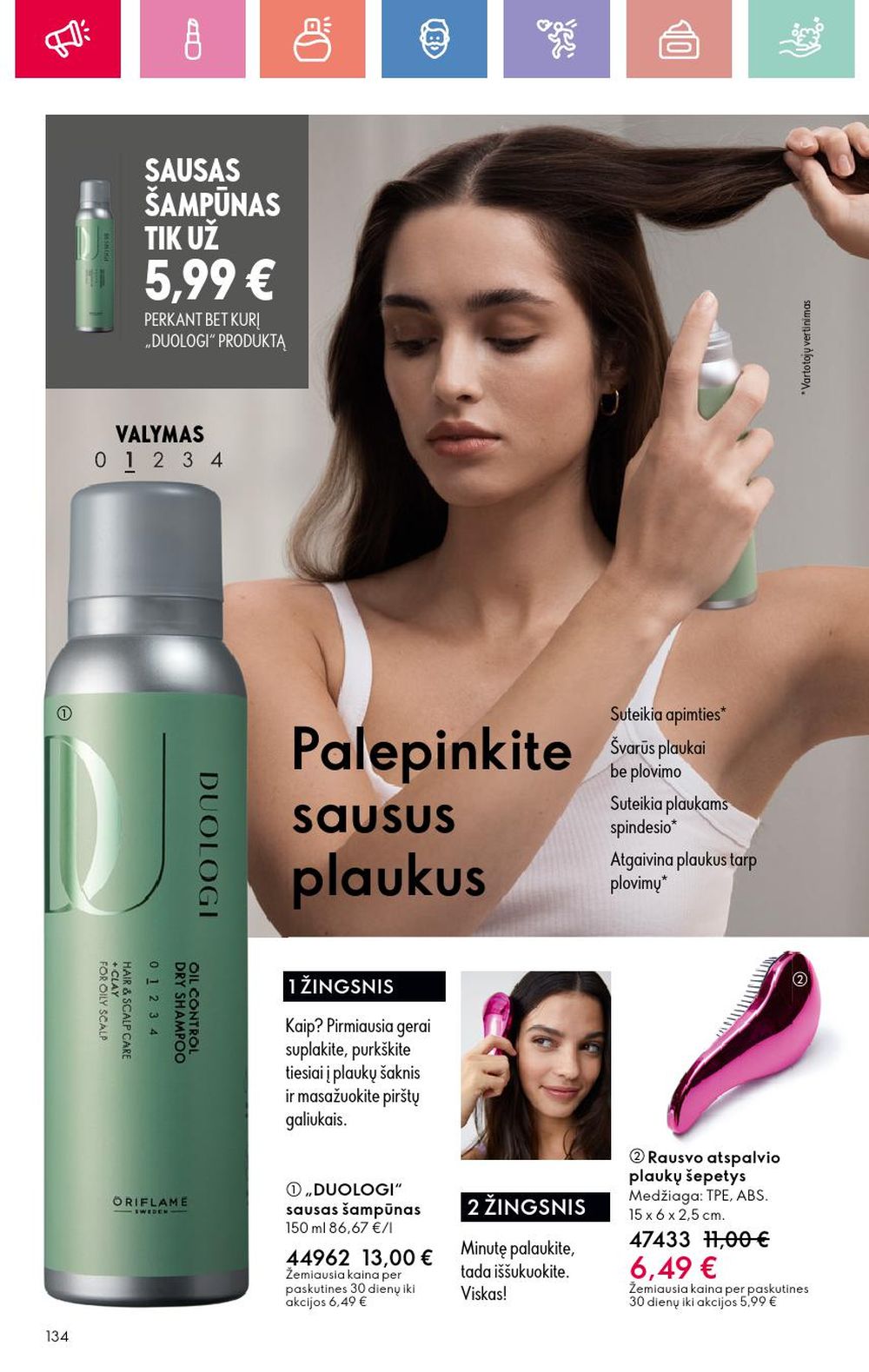 oriflame - ORIFLAME - Katalogas (2025 06 22 - 2025 07 12) - page: 134