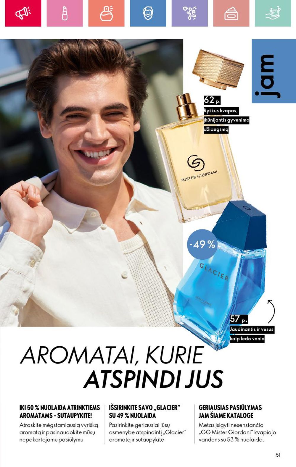 oriflame - ORIFLAME - Katalogas (2025 06 22 - 2025 07 12) - page: 51
