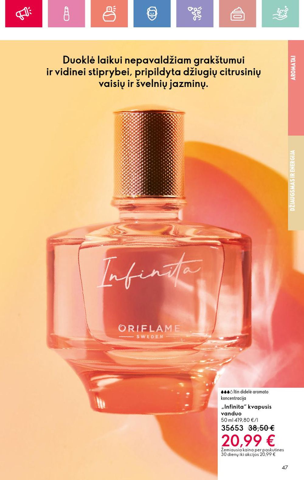 oriflame - ORIFLAME - Katalogas (2025 06 22 - 2025 07 12) - page: 47